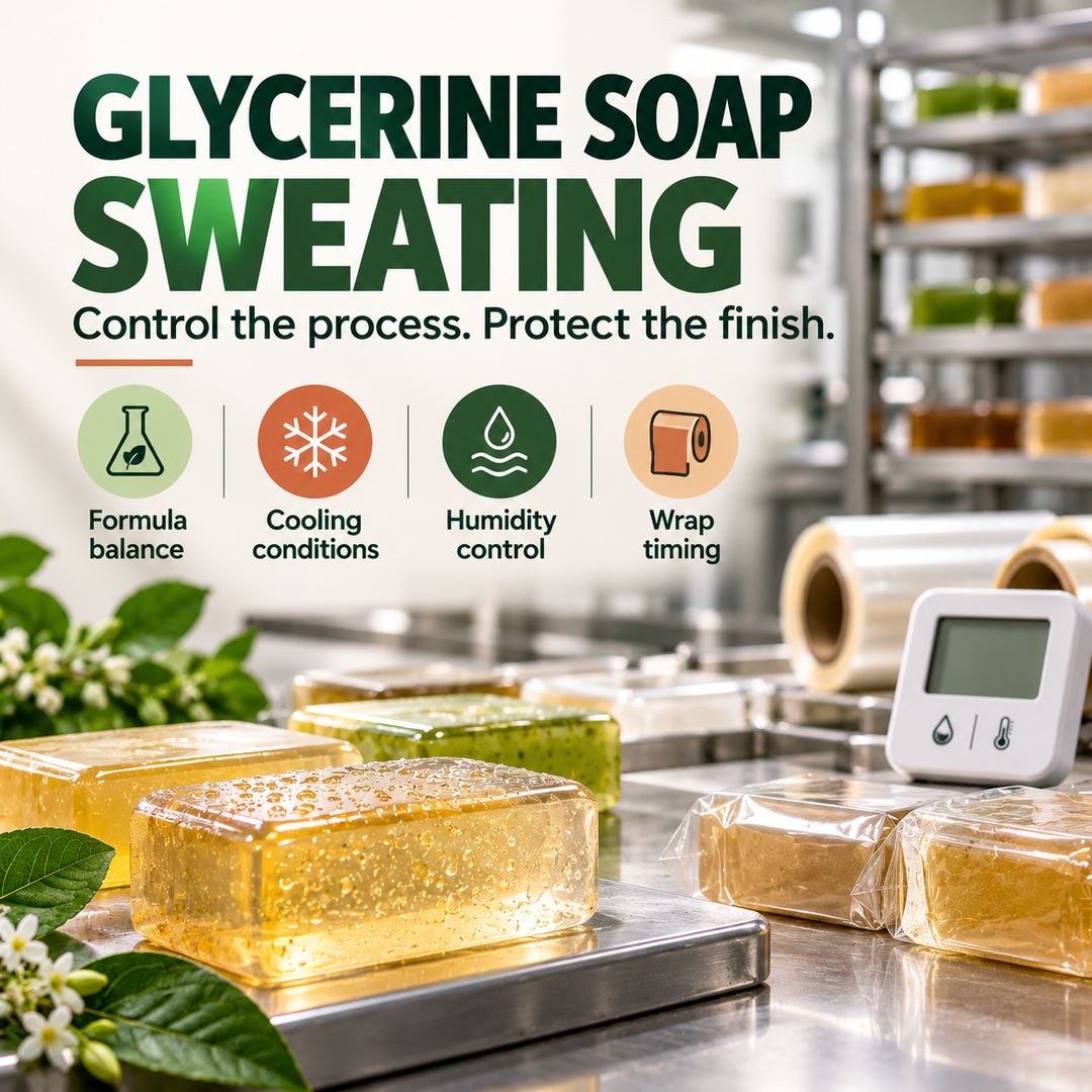 Glycerine Soap Sweating: How to Protect Clarity in Humid Conditions